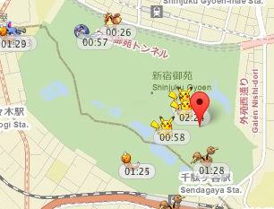 ポケモンgo 使わぬ手はねぇッ ポケモンの位置をリアルタイム表示できる地図サービス Pokevision P Go Search Pokradar アプリゲット