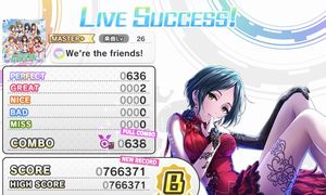 デレステ エンド オブ ザ ブルー 速水奏デッキでmaster をクリア アプリゲット