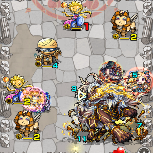 【モンスト】究極クエスト、フェンリルの周回を早くするパーティー紹介