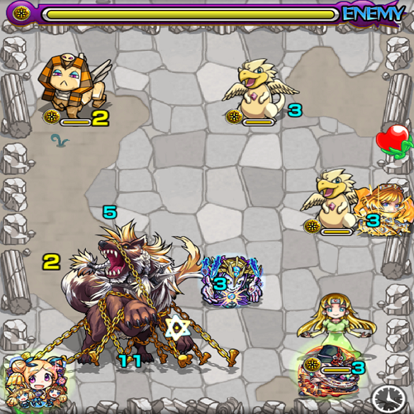 【モンスト】究極クエスト、フェンリルの周回を早くするパーティー紹介