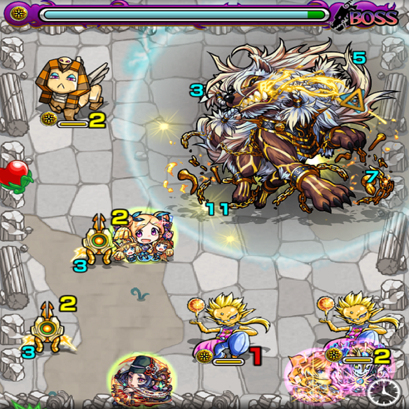 【モンスト】究極クエスト、フェンリルの周回を早くするパーティー紹介