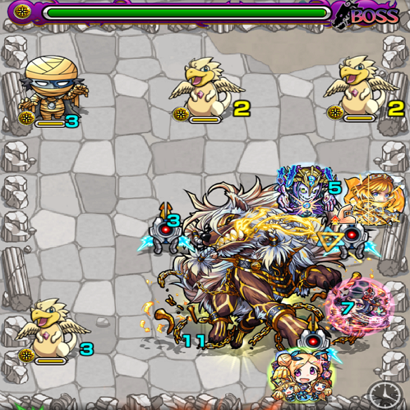 【モンスト】究極クエスト、フェンリルの周回を早くするパーティー紹介