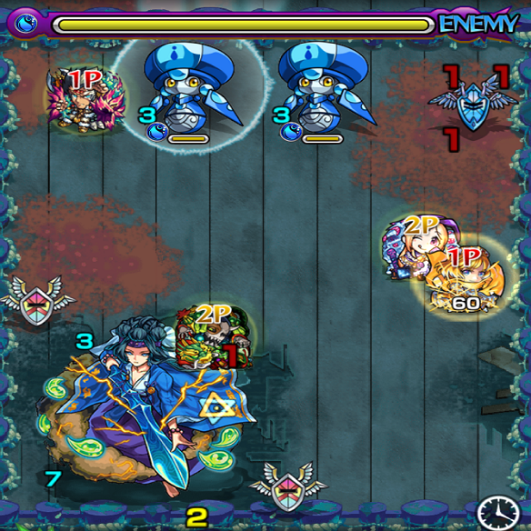 【モンスト】超絶ヤマトタケル、最終戦でワンパンパーティーをご紹介