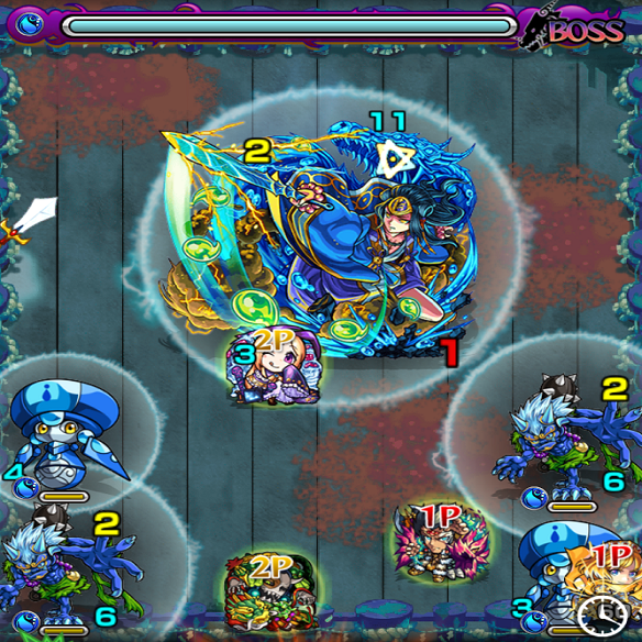 【モンスト】超絶ヤマトタケル、最終戦でワンパンパーティーをご紹介