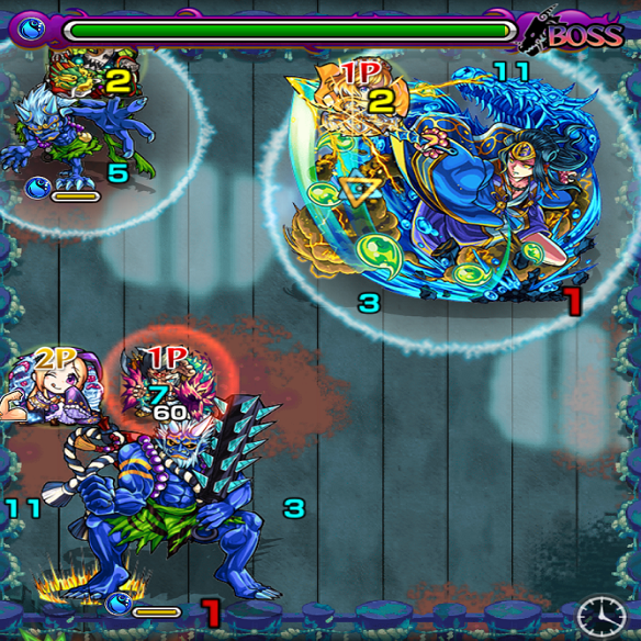 【モンスト】超絶ヤマトタケル、最終戦でワンパンパーティーをご紹介