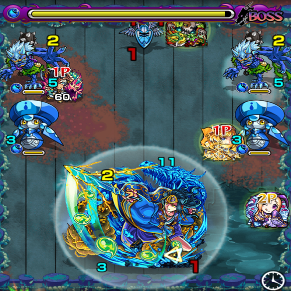 【モンスト】超絶ヤマトタケル、最終戦でワンパンパーティーをご紹介