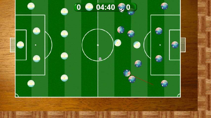 ボタンフットボール androidアプリスクリーンショット1