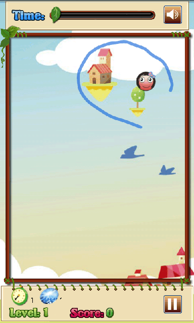 androidアプリ サークルボール攻略スクリーンショット1