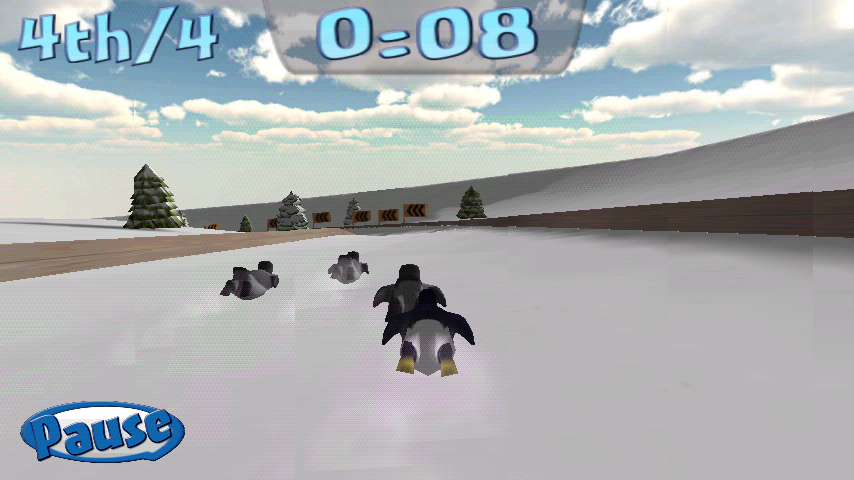 ペンギンスノーカップチャレンジ ライト androidアプリスクリーンショット1