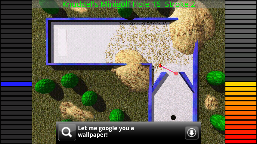 カドリーズミニゴルフ androidアプリスクリーンショット1