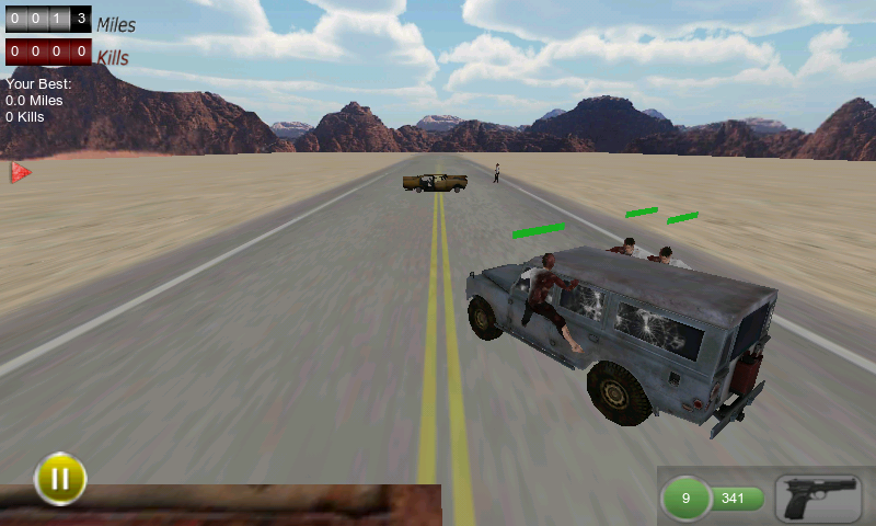 ドライブ ウィズ ゾンビ 3Dイメージ
