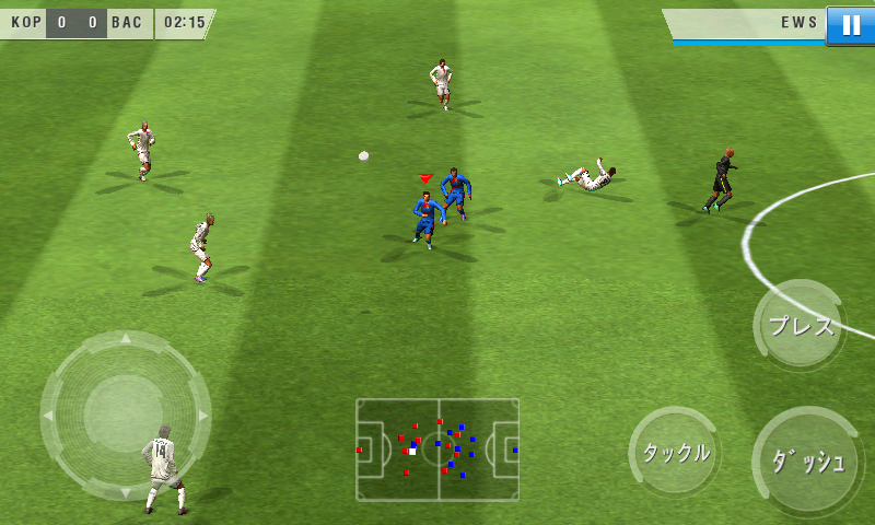 androidアプリ リアルサッカー2013攻略スクリーンショット3