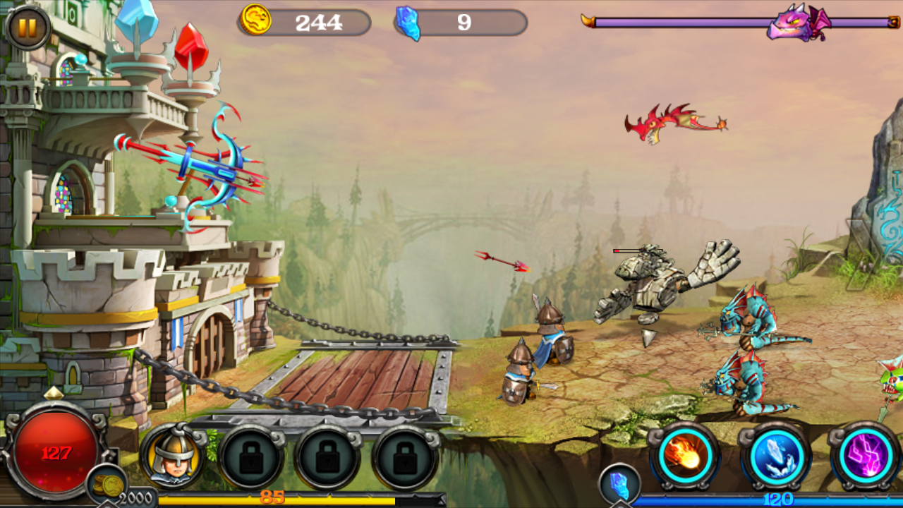 androidアプリ Dragon Warcraft攻略スクリーンショット1