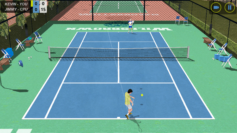 androidアプリ フリックテニス攻略スクリーンショット4