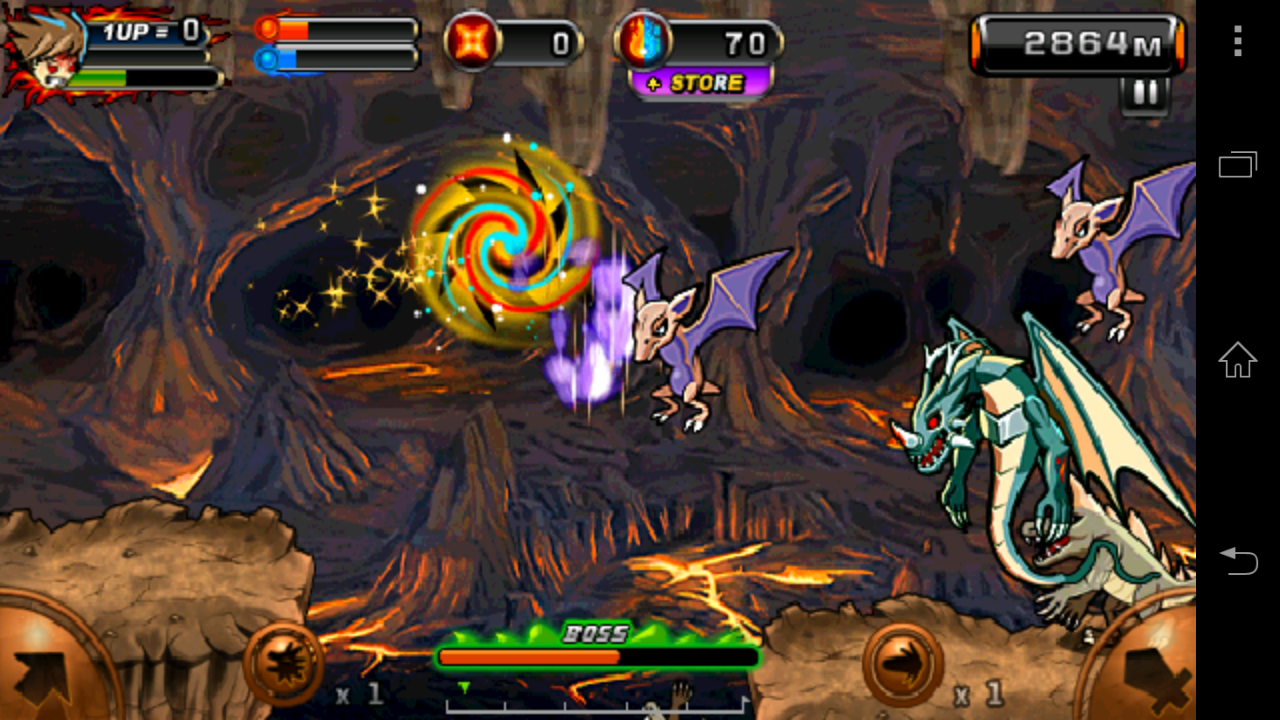 悪魔Ninja2（洞窟） androidアプリスクリーンショット3