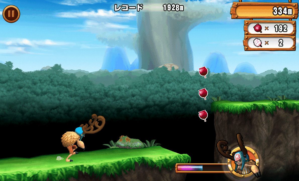 androidアプリ ONE PIECE RUNNING Chopper攻略スクリーンショット4