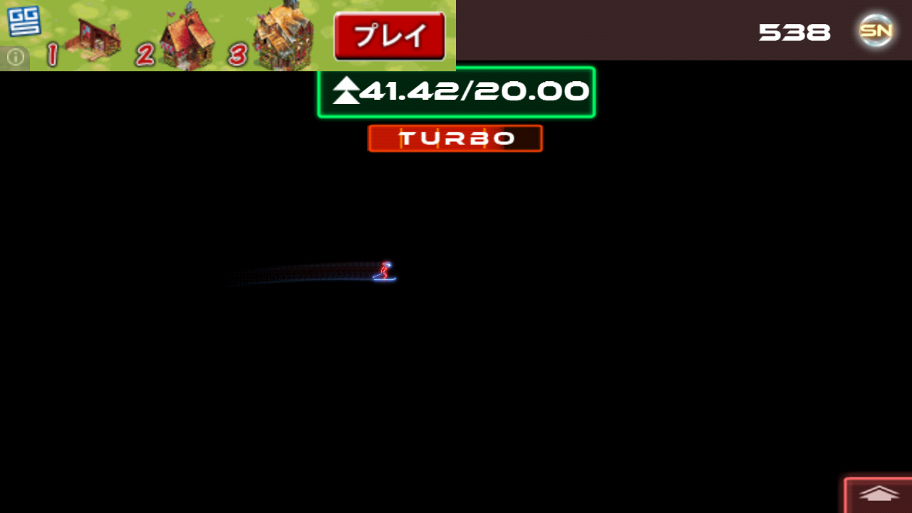 androidアプリ Neon Ski攻略スクリーンショット4