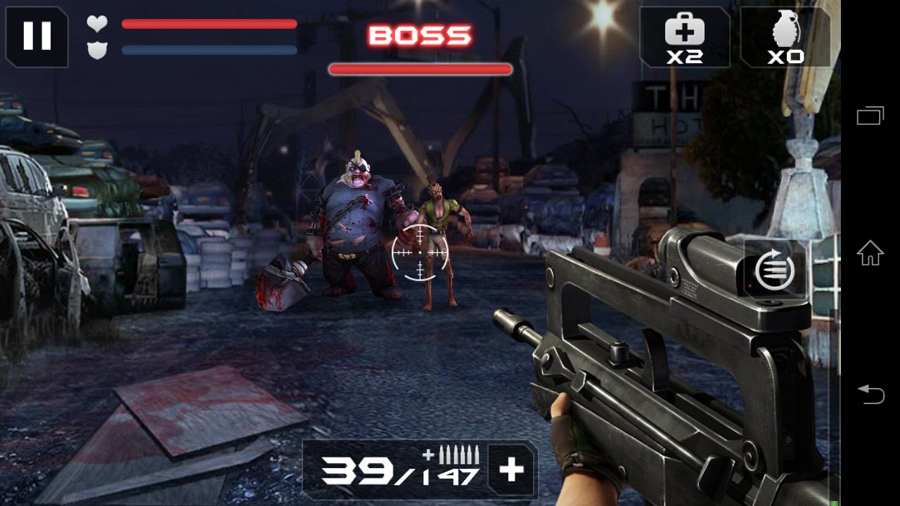 androidアプリ Blood Zombies攻略スクリーンショット5