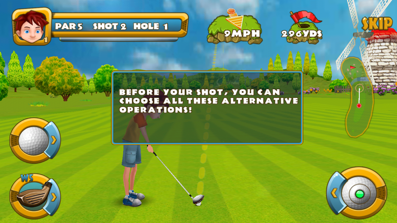 androidアプリ ゴルフチャンピオンシップ攻略スクリーンショット2