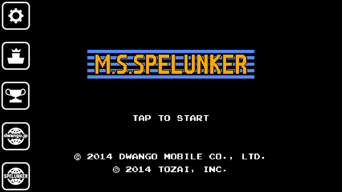 androidアプリ M.S.SPELUNKER攻略スクリーンショット1