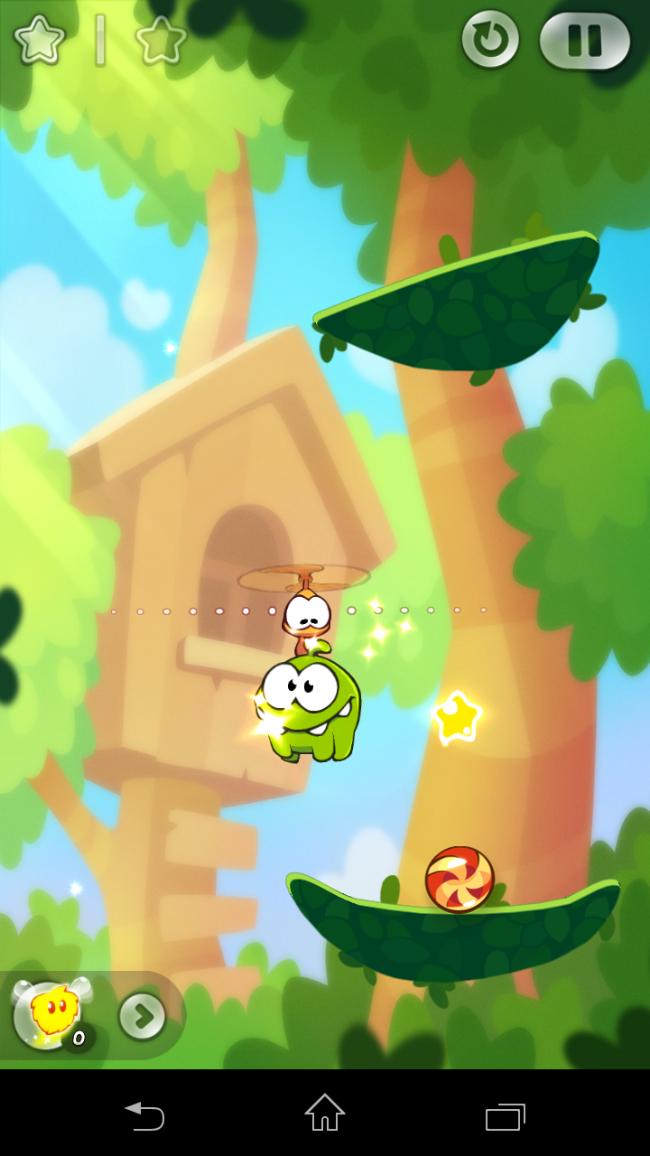 Cut the Rope 2 androidアプリスクリーンショット1