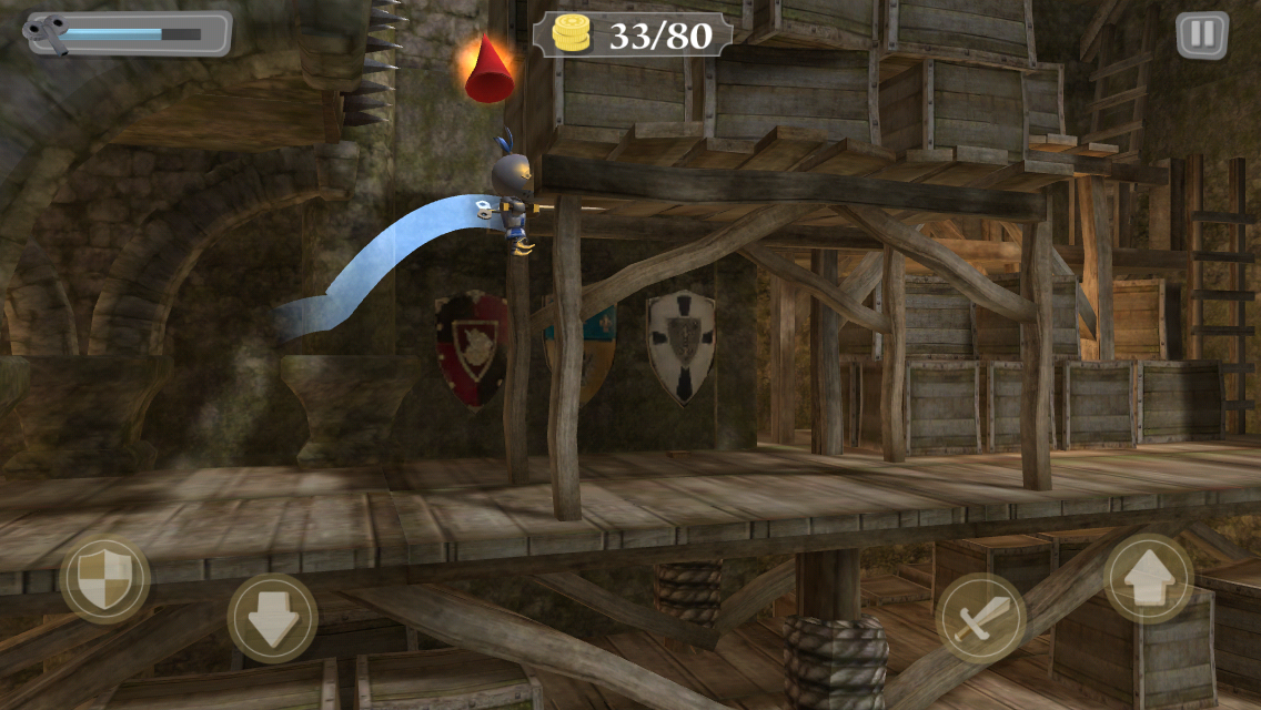 ねじ巻きナイト2（Wind-up Knight） androidアプリスクリーンショット3