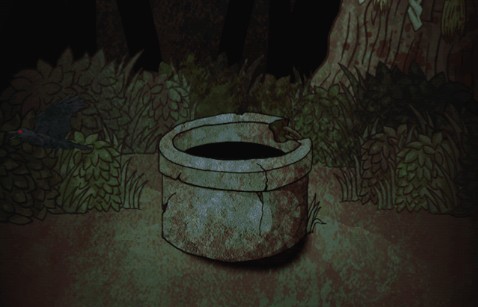 仄暗い井戸の底からイメージ