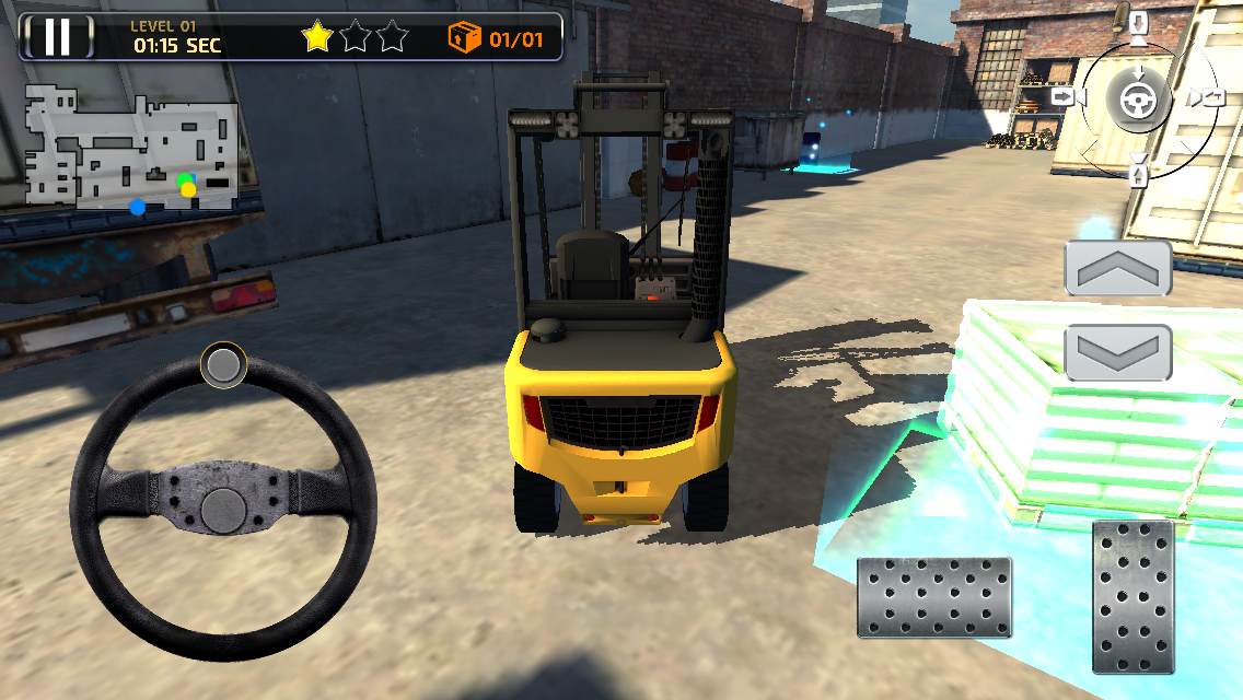 androidアプリ 3D Fork Lift Parking攻略スクリーンショット5