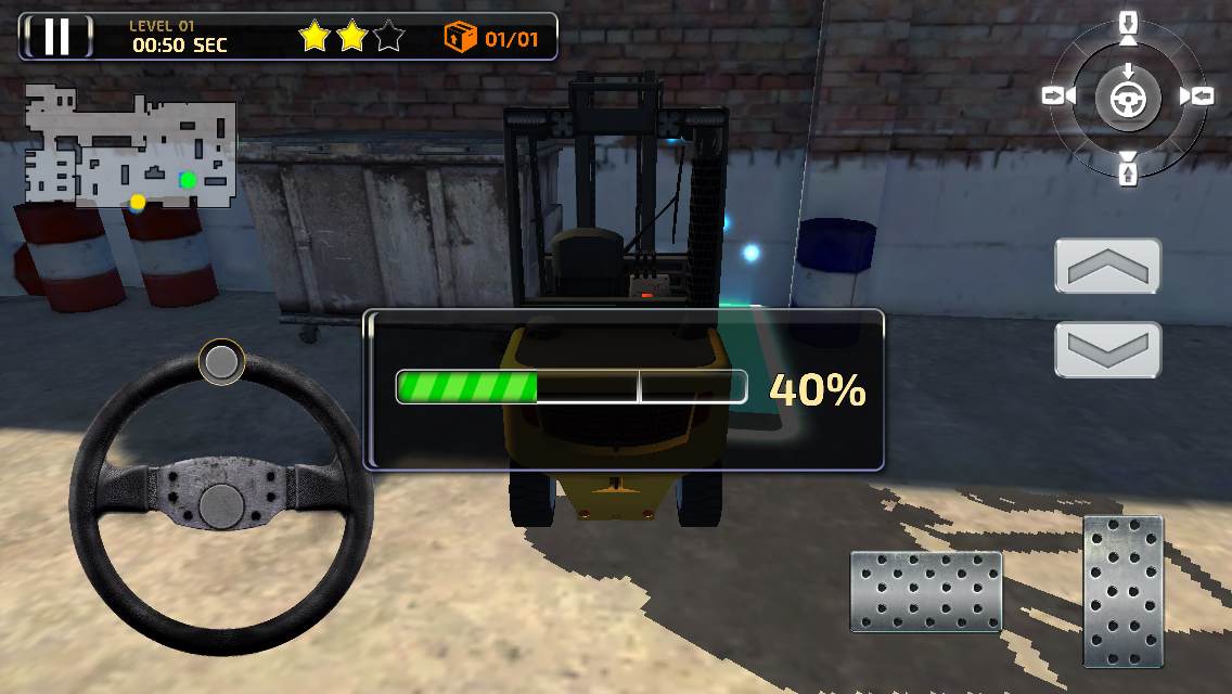 androidアプリ 3D Fork Lift Parking攻略スクリーンショット6
