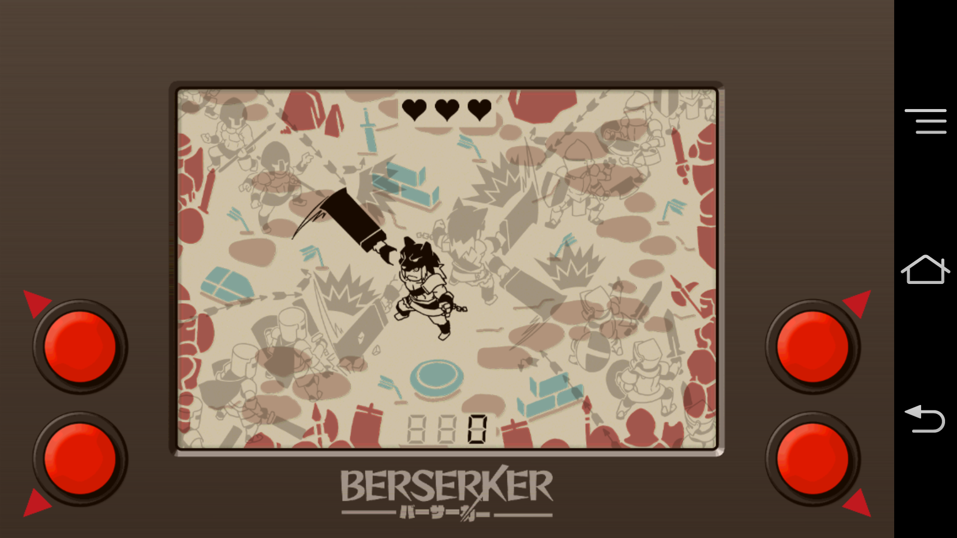 androidアプリ バーサーカー - BERSERKER -攻略スクリーンショット1