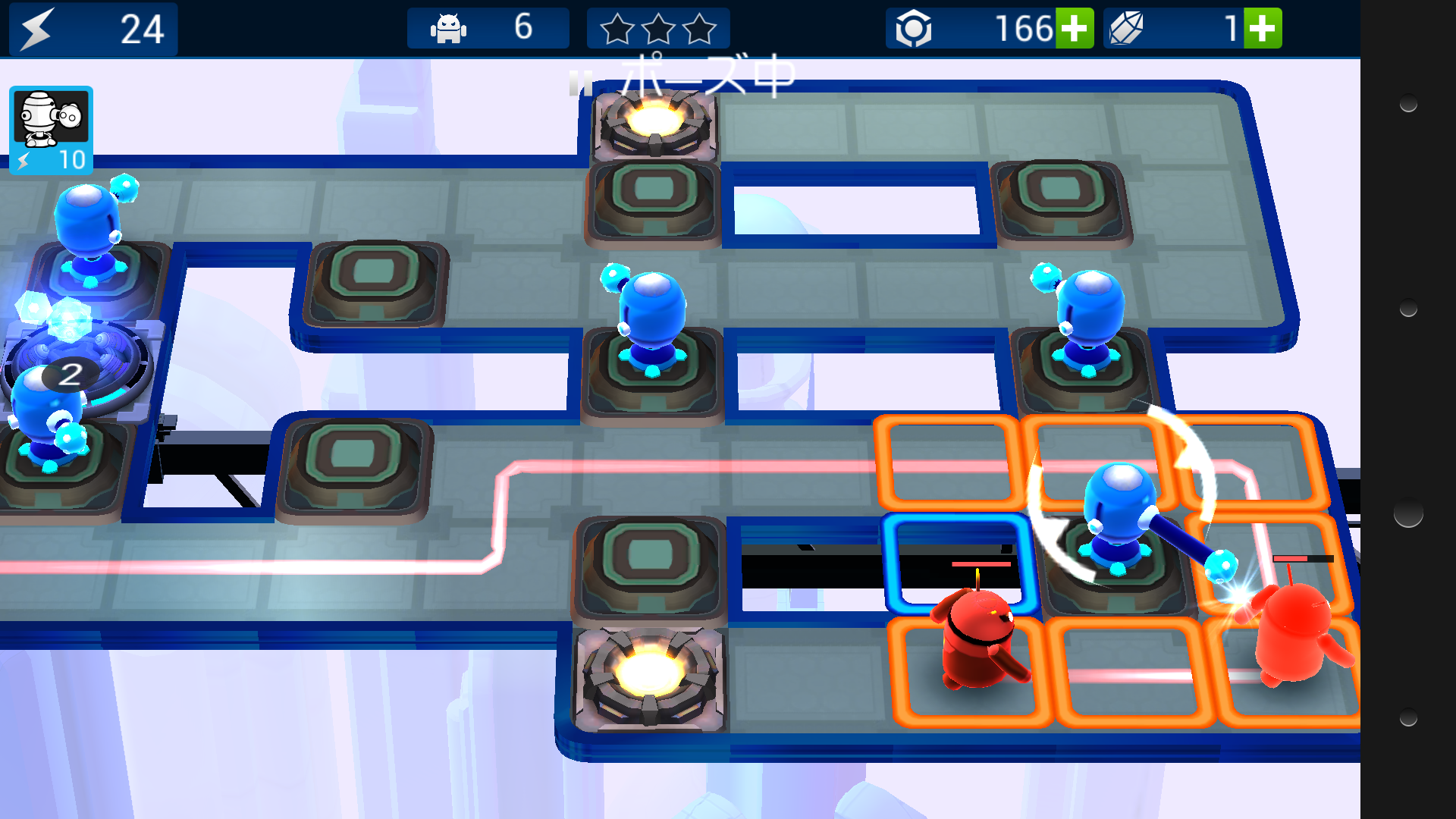 androidアプリ The Bot Squad: Puzzle Battles攻略スクリーンショット4