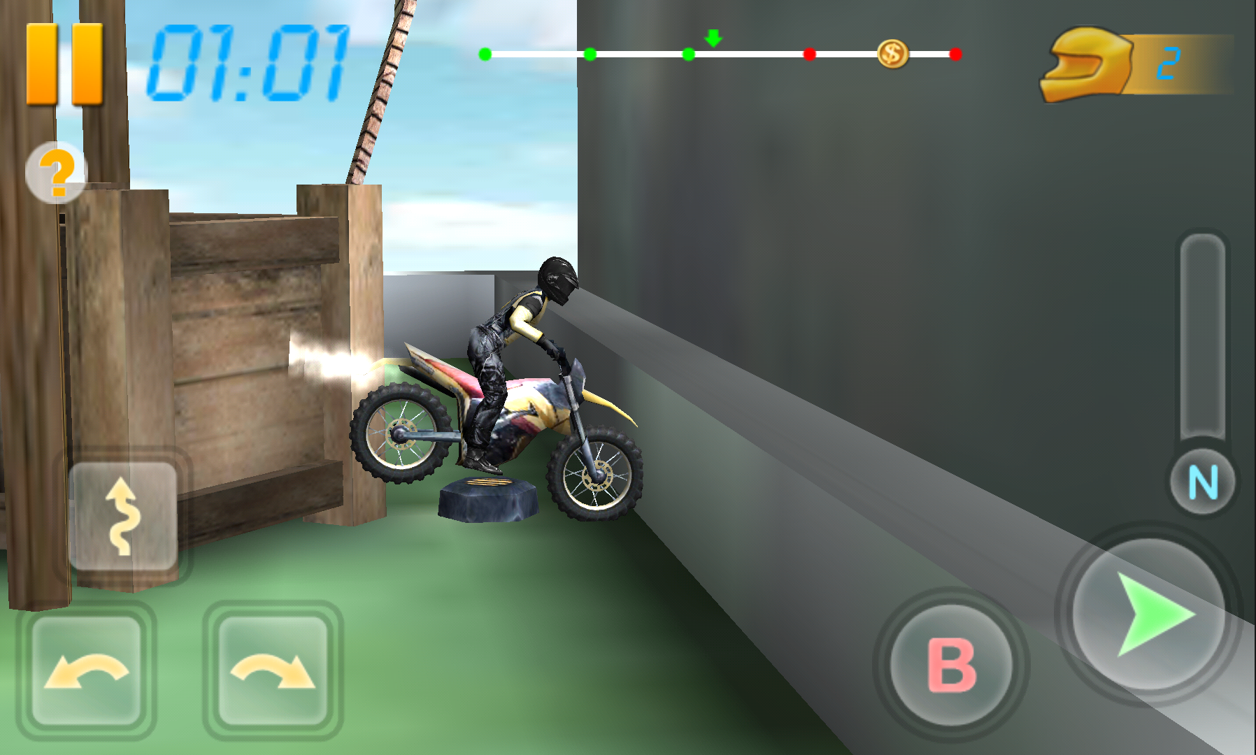 androidアプリ バイクレーシング3D - Bike Racing攻略スクリーンショット4