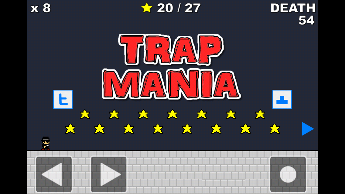 androidアプリ TrapMania攻略スクリーンショット1