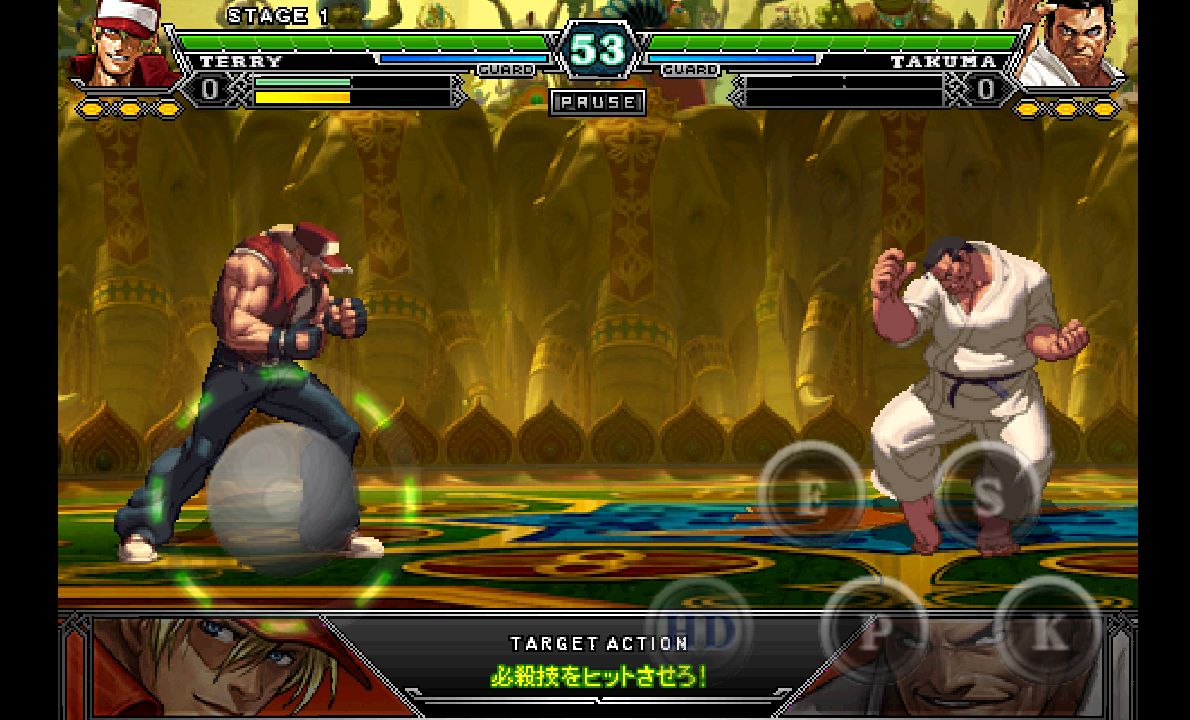 androidアプリ THE KING OF FIGHTERS-A 2012(F)攻略スクリーンショット2