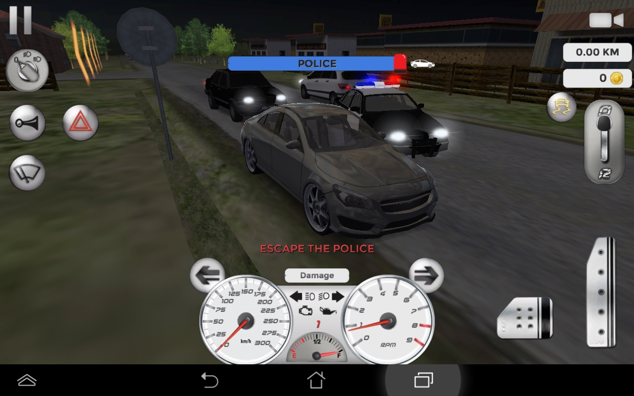 androidアプリ Real Driving 3D攻略スクリーンショット2