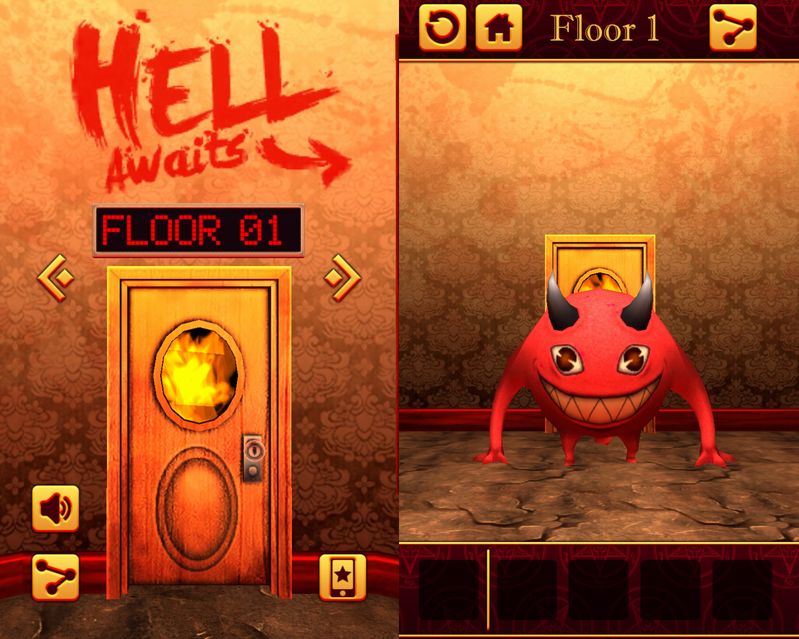 100 Hell 3D - 謎解き推理脱出ゲームイメージ