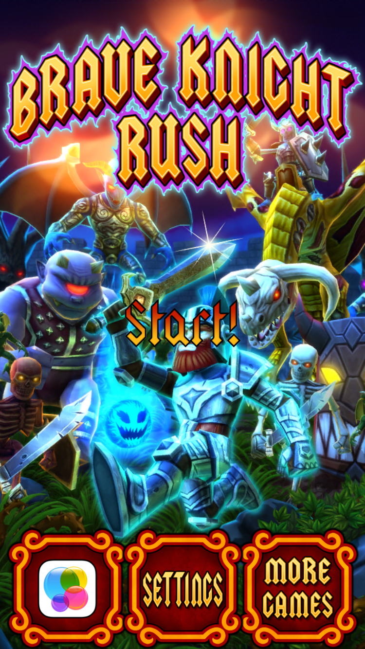 androidアプリ Brave Knight Rush攻略スクリーンショット1
