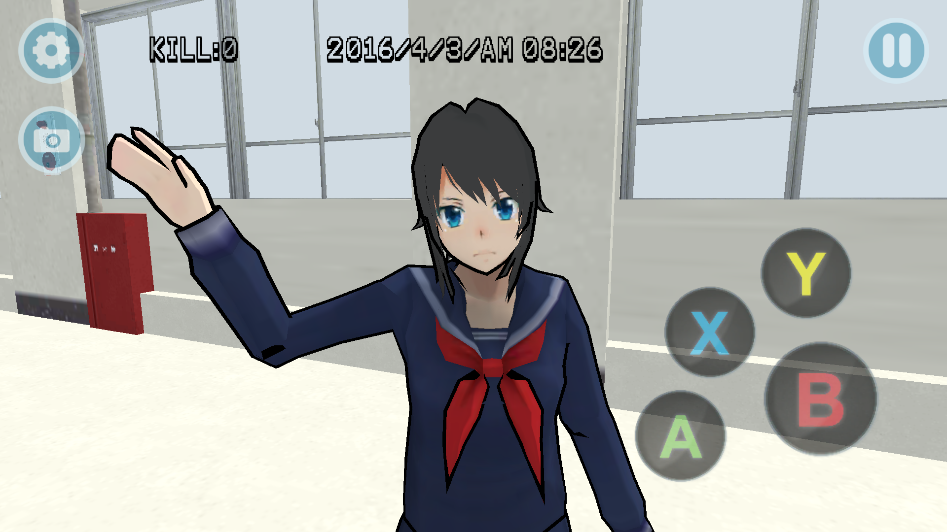 androidアプリ High School Simulator GirlA BT攻略スクリーンショット1