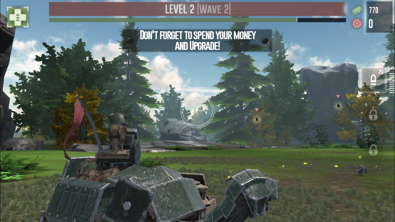 androidアプリ War Tortoise攻略スクリーンショット1