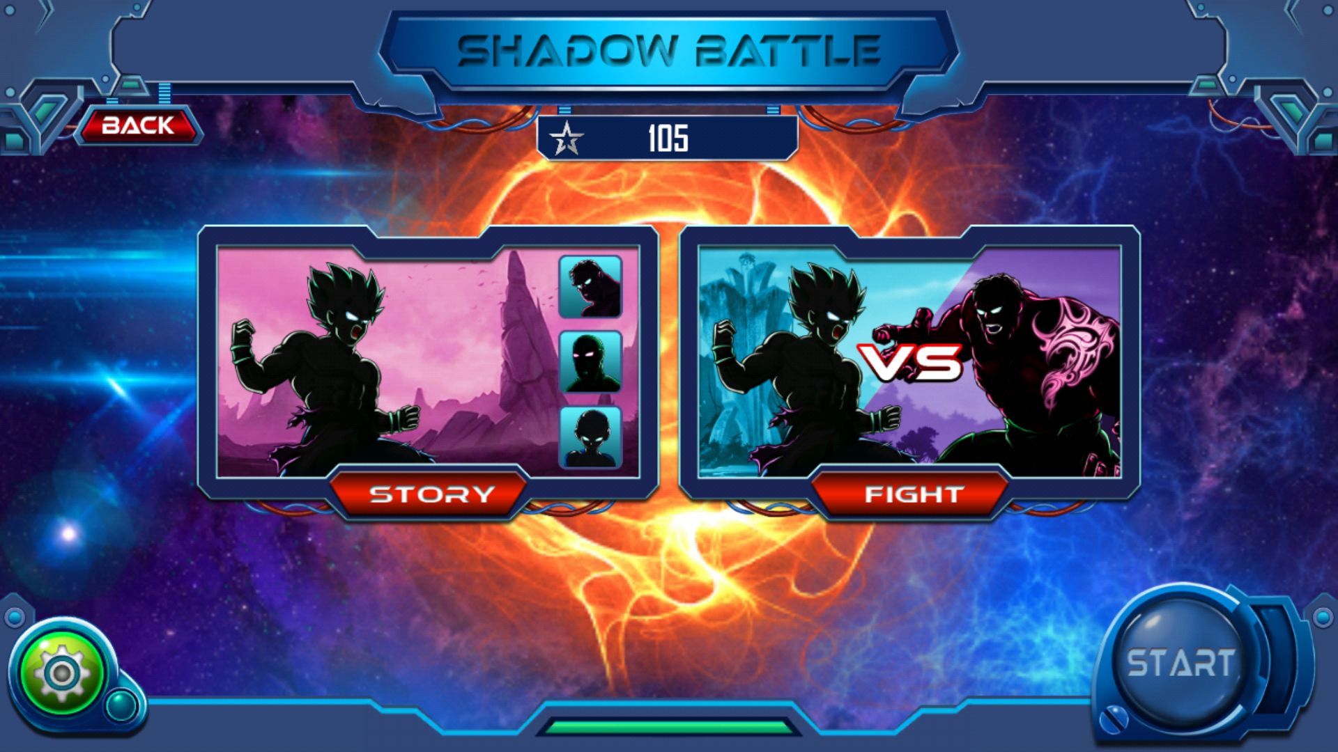 androidアプリ シャドウバトル（Shadow Battle）攻略スクリーンショット2