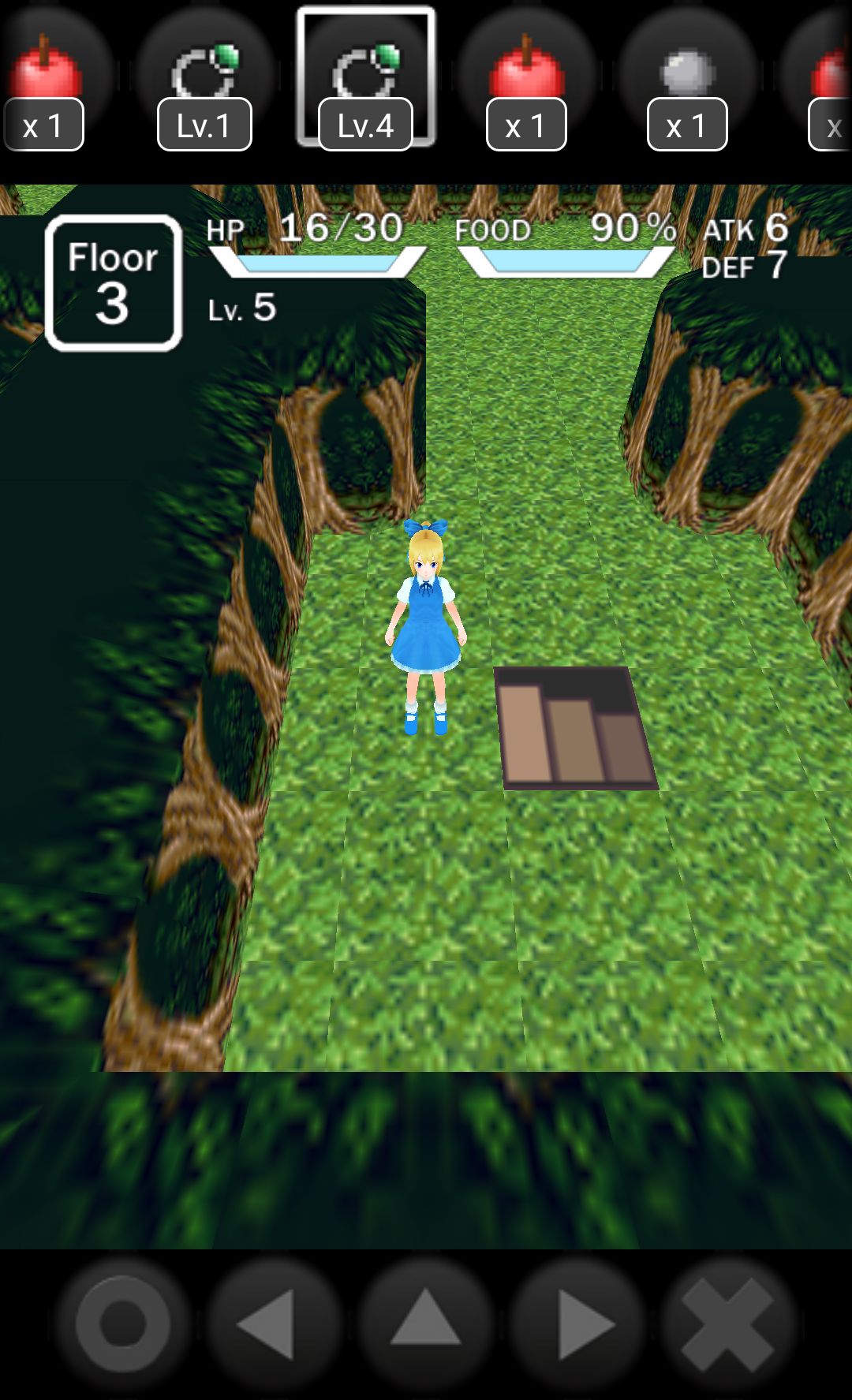 アリスと不思議な迷宮 ３Ｄ androidアプリスクリーンショット2