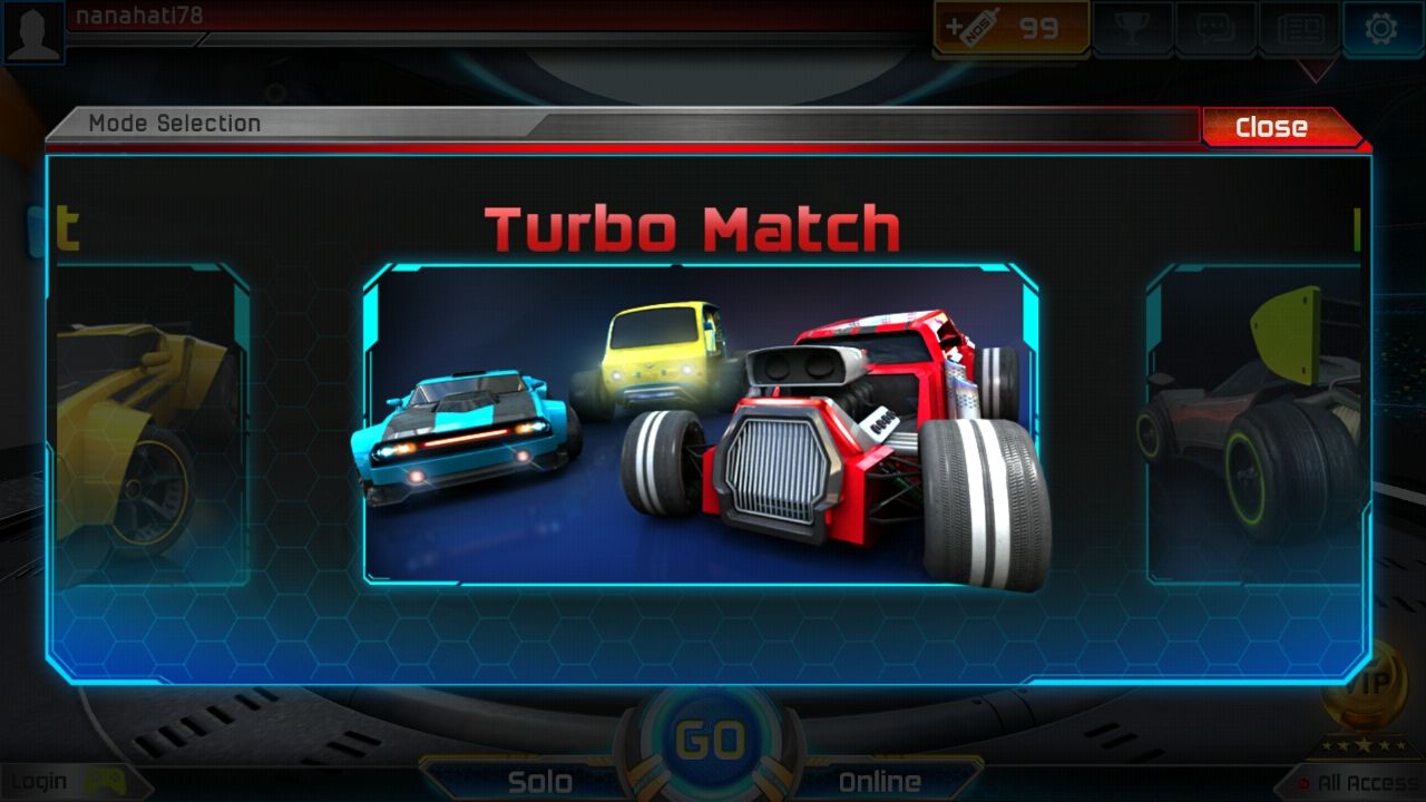 androidアプリ ターボリーグ（Turbo League）攻略スクリーンショット1
