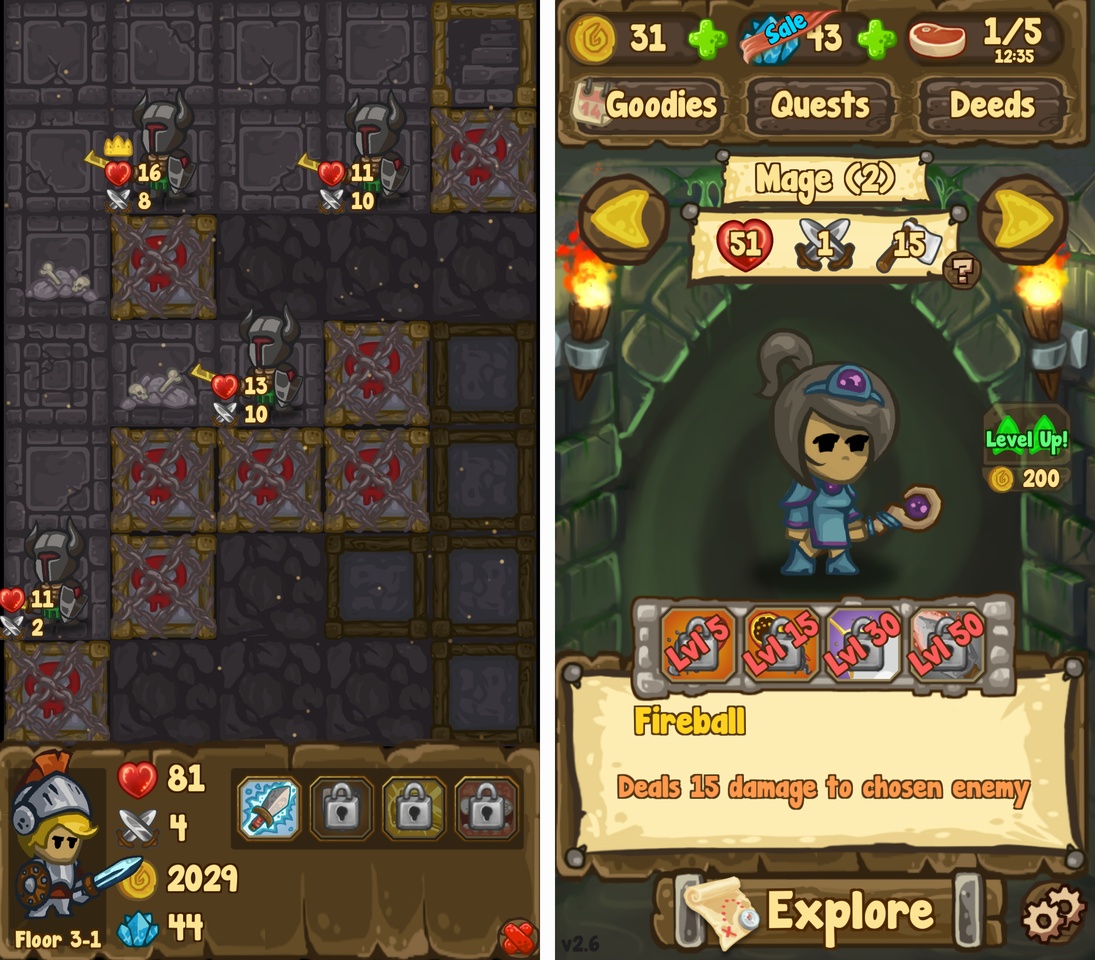 Dungeon Loot: Heroes & Villains androidアプリスクリーンショット2