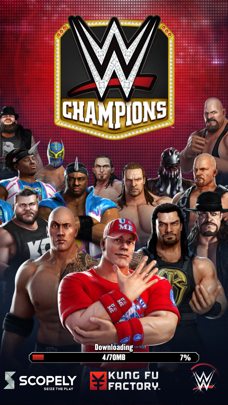 androidアプリ WWE Champions(ＷＷＥ：チャンピオンズ)攻略スクリーンショット1