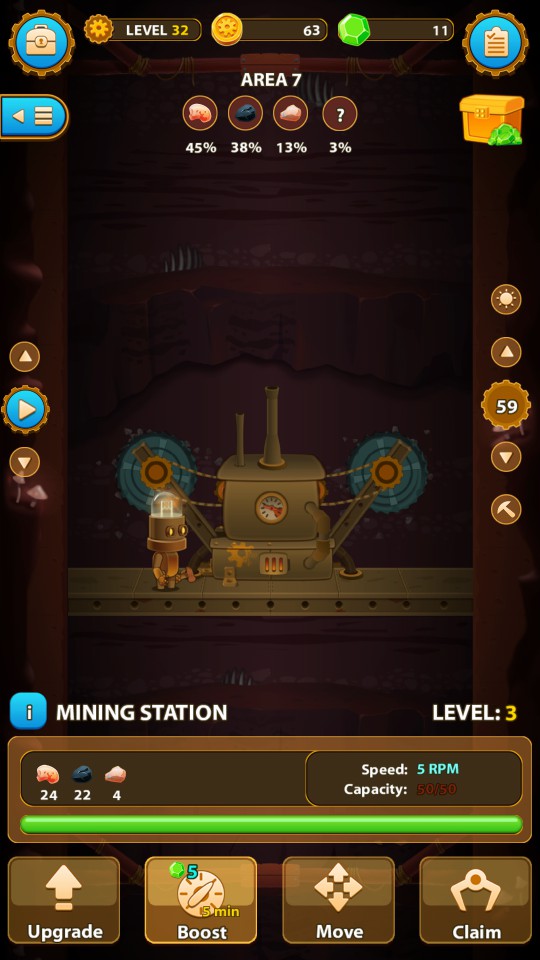 androidアプリ Deep Town: Mining Factory（ディープタウン）攻略スクリーンショット6