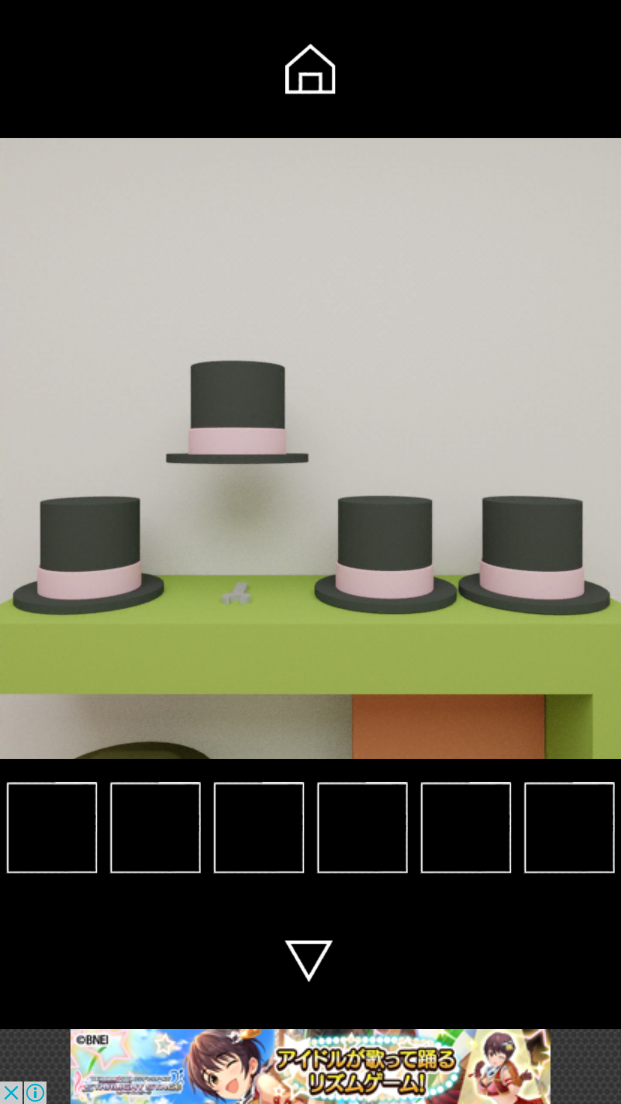 脱出ゲーム Hat Cube androidアプリスクリーンショット3