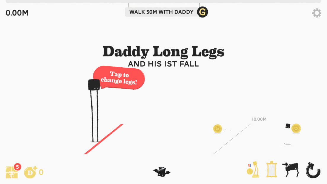 androidアプリ Daddy Long Legs攻略スクリーンショット1