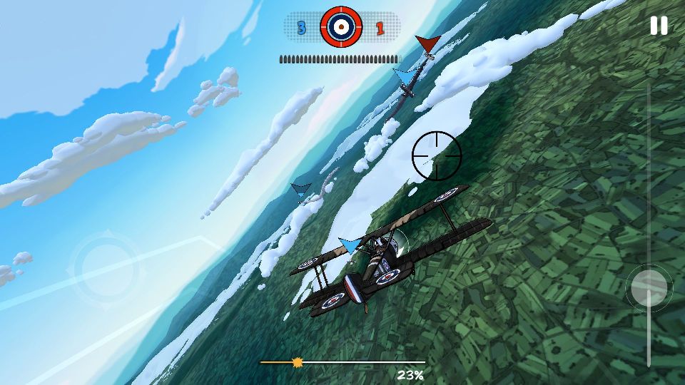 androidアプリ Skies of Fury攻略スクリーンショット2