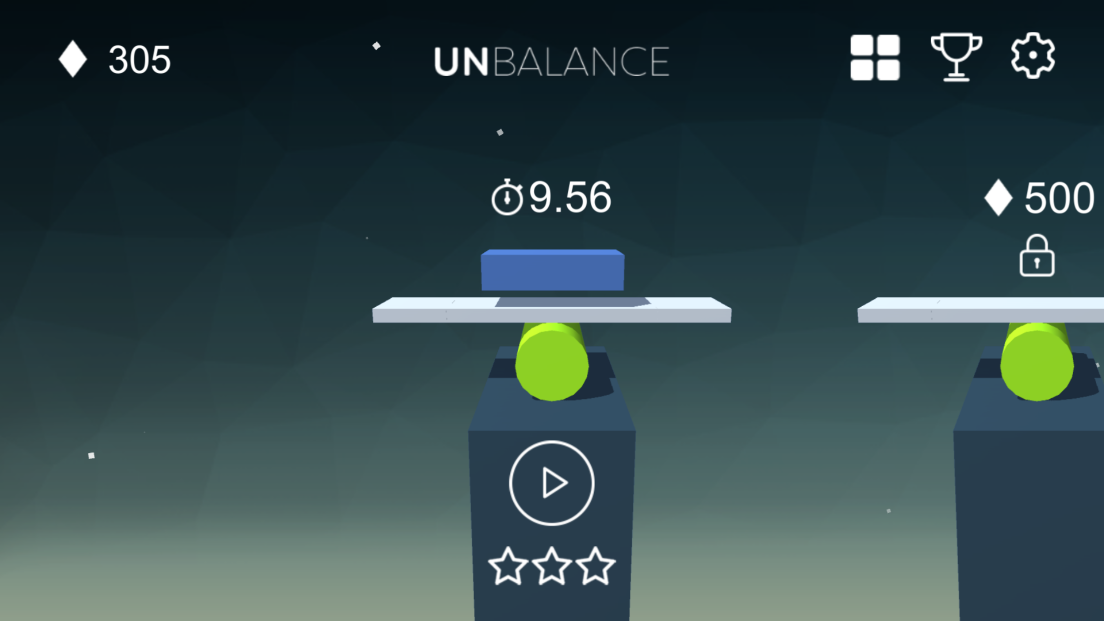 androidアプリ Unbalance : Force touch攻略スクリーンショット1