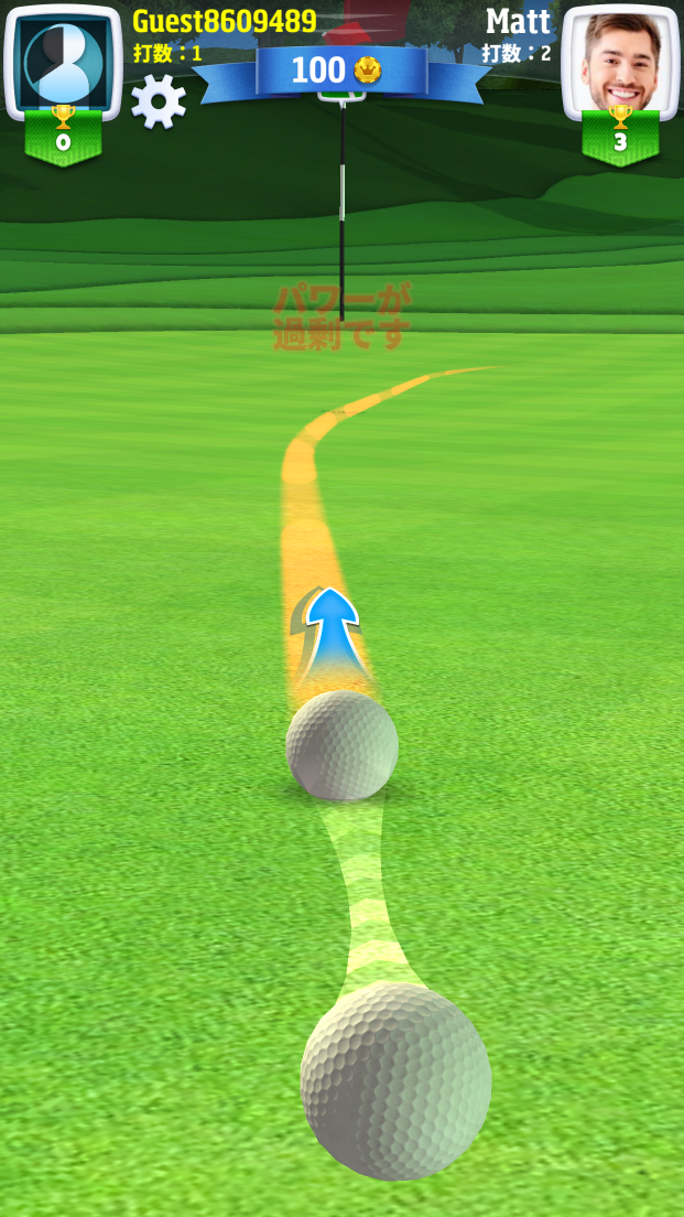 ゴルフクラッシュ androidアプリスクリーンショット3